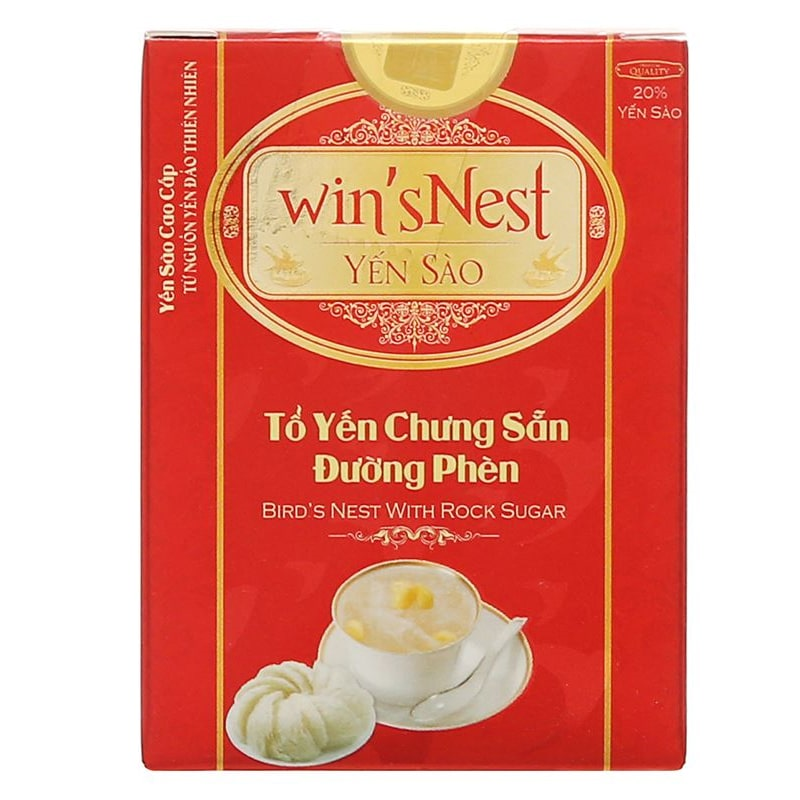Hộp 6 hũ nước yến sào đường phèn Win'sNest 70 ml (từ 1 tuổi) 25