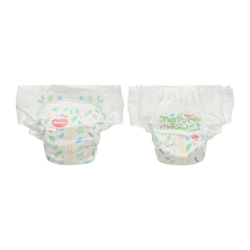 Combo 2 tã dán Huggies Platinum nature made siêu cao cấp size S 82 miếng/bịch (4 - 8 kg) - Giao bao bì ngẫu nhiên 4