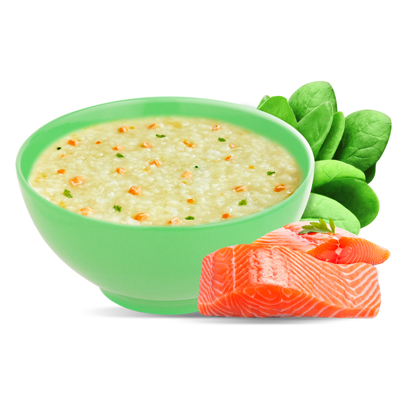 Combo 3 gói cháo tươi SG Food Baby vị cá hồi, cải bó xôi 240g (từ 7 tháng) 4