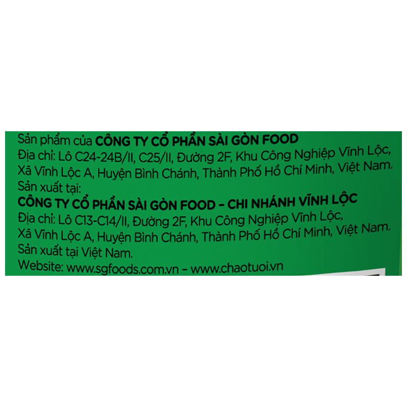 Combo 3 gói cháo tươi SG Food Baby vị cá hồi, cải bó xôi 240g (từ 7 tháng) 6