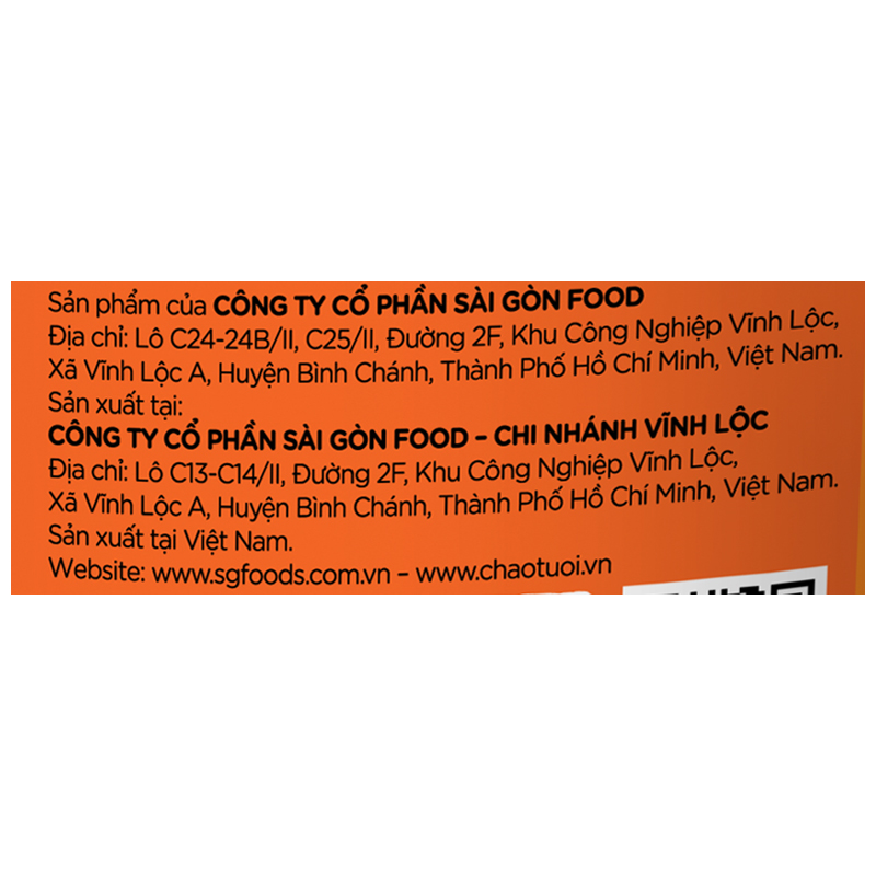 Combo 3 gói cháo tươi SG Food Baby vị thịt thăn bằm, bí đỏ 240g (từ 7 tháng) 6
