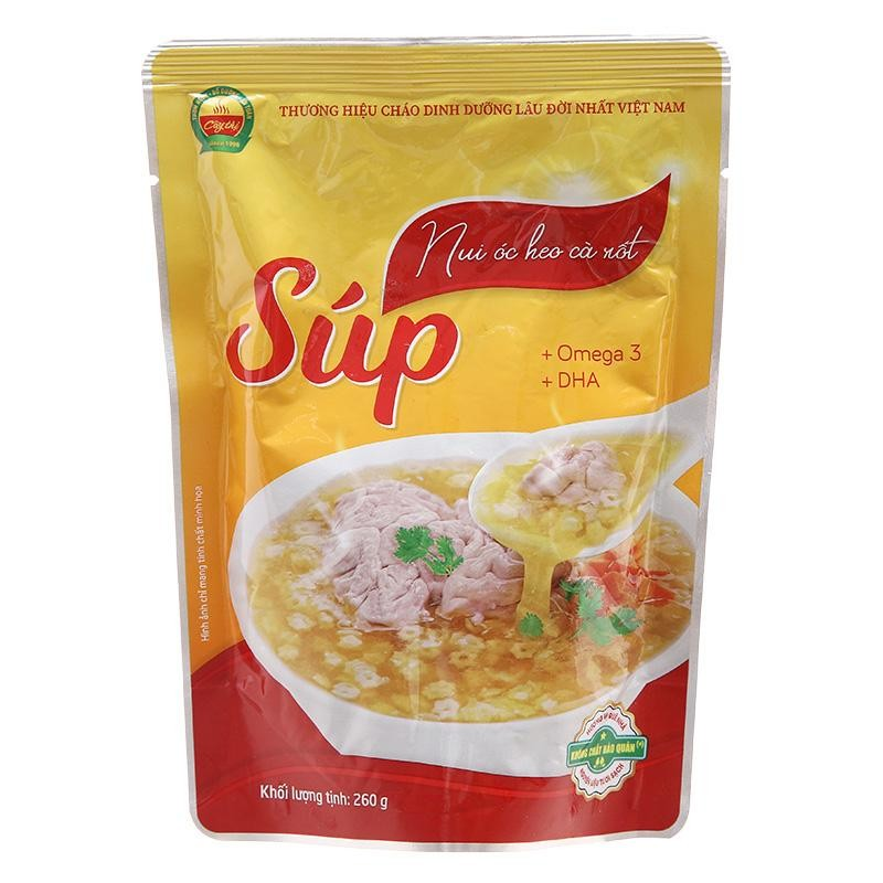 Súp nui Cây Thị vị óc heo, cà rốt gói 260g (từ 1 tuổi) 8