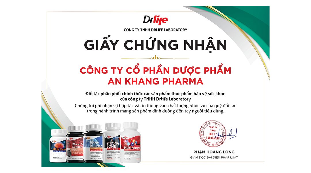 Combo 4 hộp Drlife Multivitamin hỗ trợ nâng cao sức đề kháng hộp 60 viên