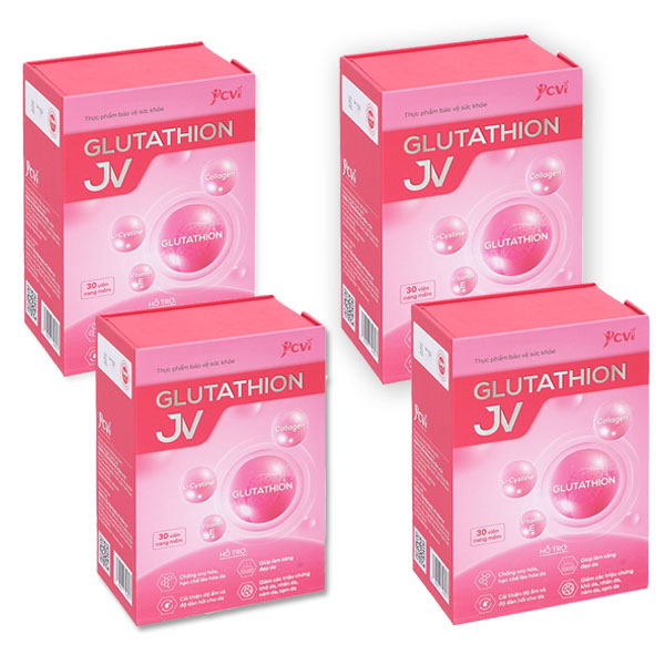 Combo 4 hộp Glutathion JV