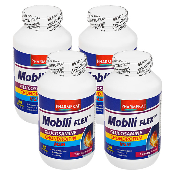 Combo 4 lọ Mobili Flex hỗ trợ bổ sung dưỡng chất cho khớp