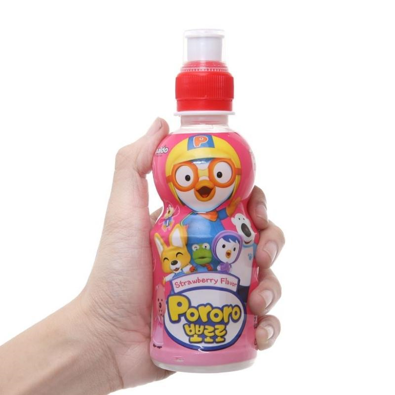Combo 4 chai nước trái cây Pororo vị dâu 235 ml (từ 3 tuổi) 4
