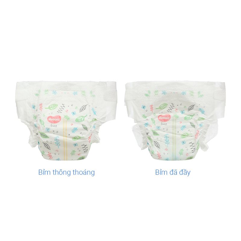 Combo 4 tã dán Huggies Platinum nature made siêu cao cấp size M 64 miếng (6 - 11 kg) - Giao bao bì ngẫu nhiên 14