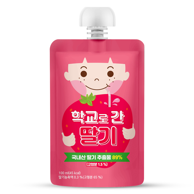 Nước trái cây Aram Farm vị dâu 100 ml (từ 1 tuổi) 5