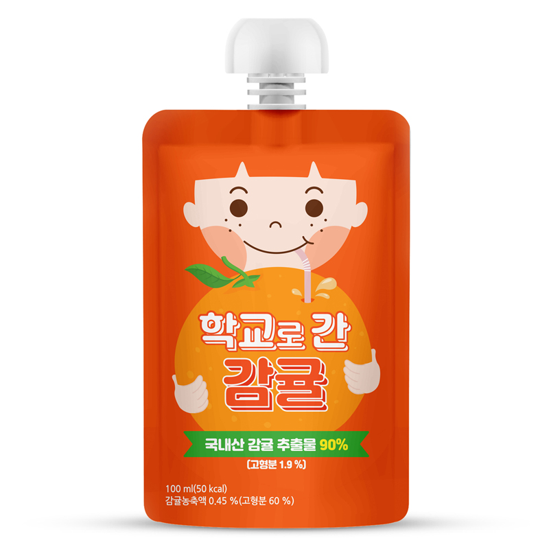Combo 5 túi nước trái cây Aram Farm vị quýt 100 ml (từ 1 tuổi) 2