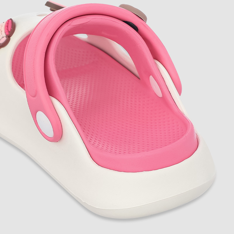 Dép sục cho bé Á Châu Avakids AC85 màu trắng - hồng 6