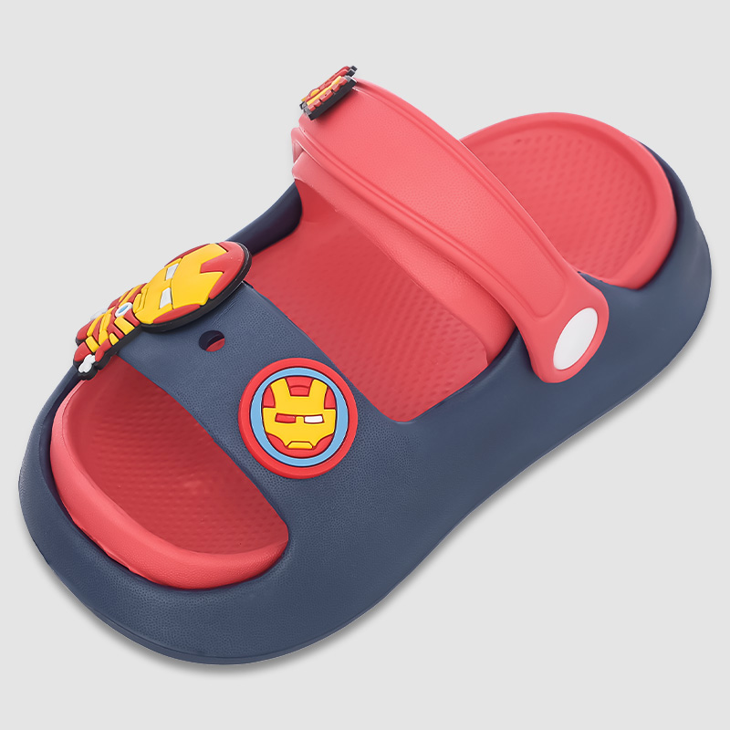 Dép sục cho bé Á Châu Avakids AC87 màu xanh - đỏ 2