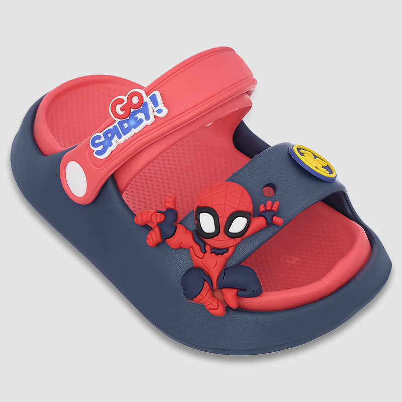Dép sục cho bé Á Châu Avakids AC89 màu xanh - đỏ 2