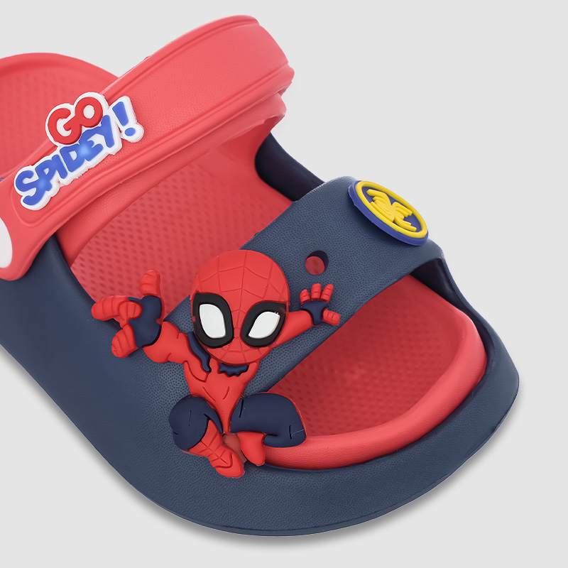 Dép sục cho bé Á Châu Avakids AC89 màu xanh - đỏ 5