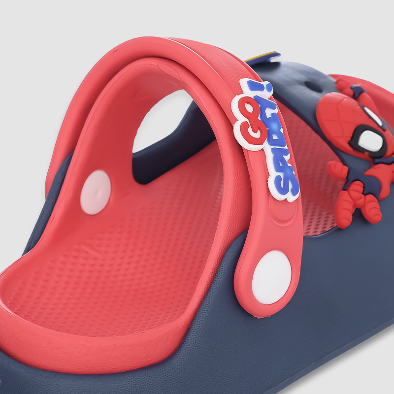 Dép sục cho bé Á Châu Avakids AC89 màu xanh - đỏ 7