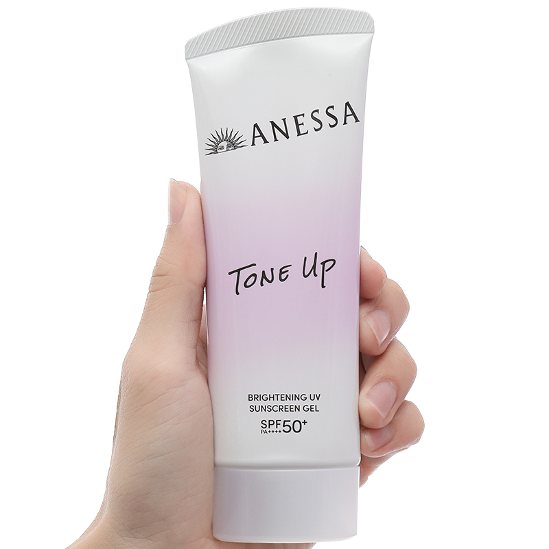 Gel chống nắng Anessa Brightening UV SPF50+/PA++++ dưỡng sáng da, nâng tông tuýp 90g - 13