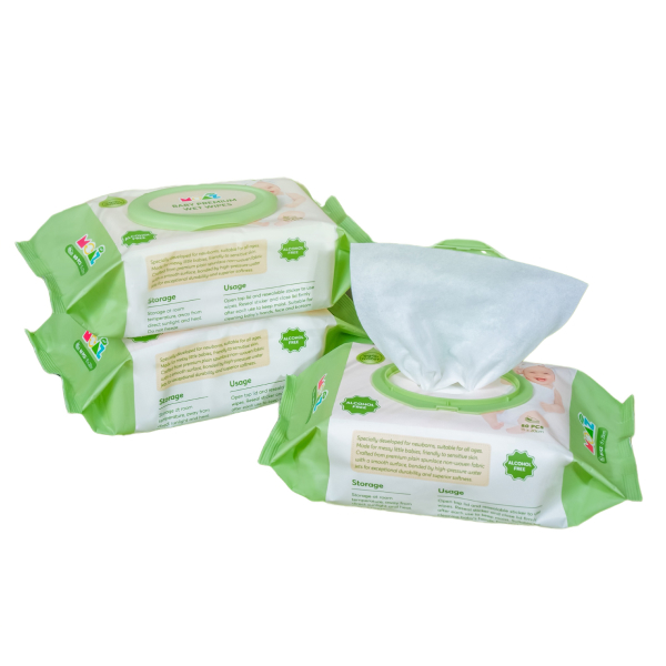 TÚI KHĂN ƯỚT TINH KHIẾT CAO CẤP MOAZ ECO (80 TỜ) - KM