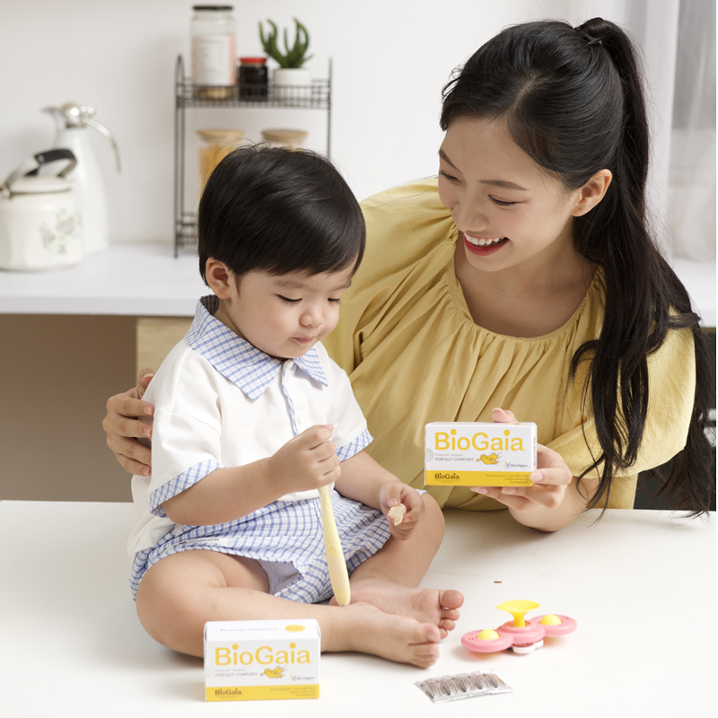 Thực phẩm bảo vệ sức khỏe BioGaia Protectis Minipack hỗ trợ cải thiện hệ vi sinh đường ruột, 30 gói dạng bột (từ 3 tháng) 9