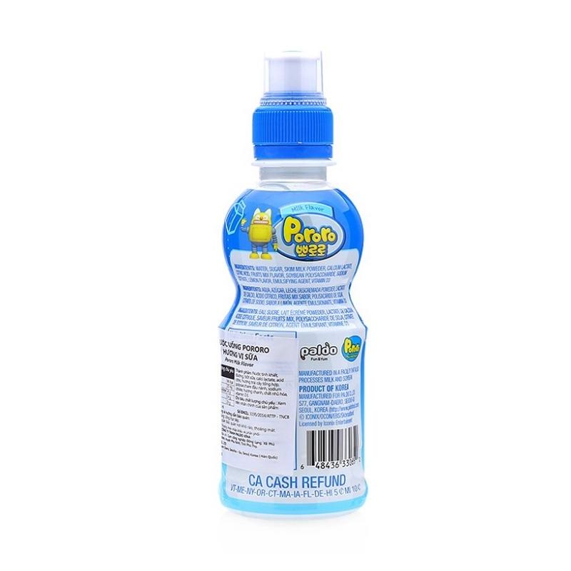 Nước trái cây Pororo vị sữa 235 ml (từ 3 tuổi) 2