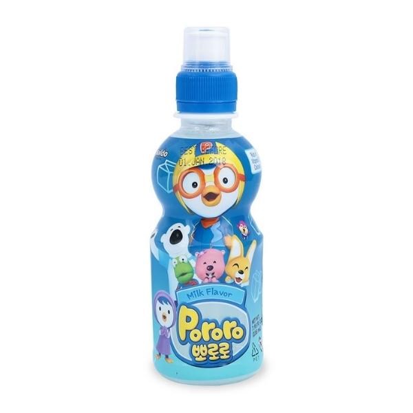 Combo 4 chai nước trái cây Pororo vị sữa 235 ml (từ 3 tuổi) - AVAKids.com