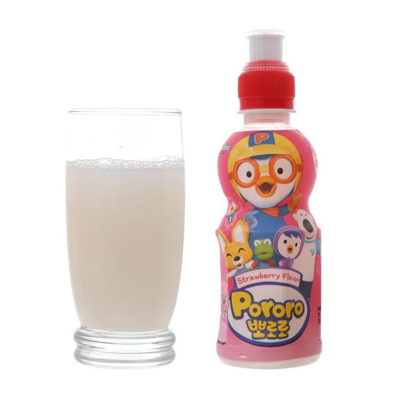 Combo 4 chai nước trái cây Pororo vị dâu 235 ml (từ 3 tuổi) 10