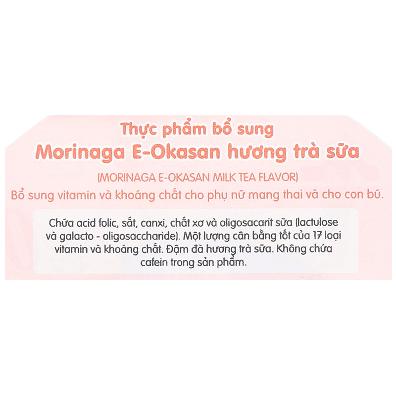 Sữa bầu Morinaga hương trà sữa thanh nhạt 800g 8