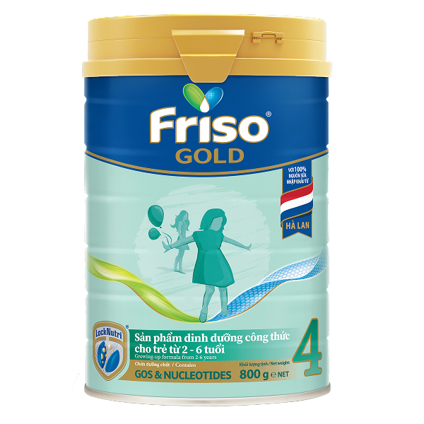 Combo 2 hộp sữa bột Frisolac Gold 4 850g (2-6 tuổi) - AVAKids.com