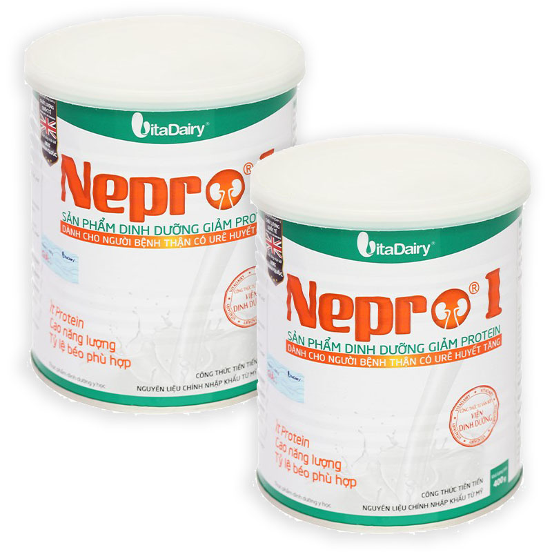 Combo 2 lon Sữa bột Nepro 1 dành cho người bệnh thận