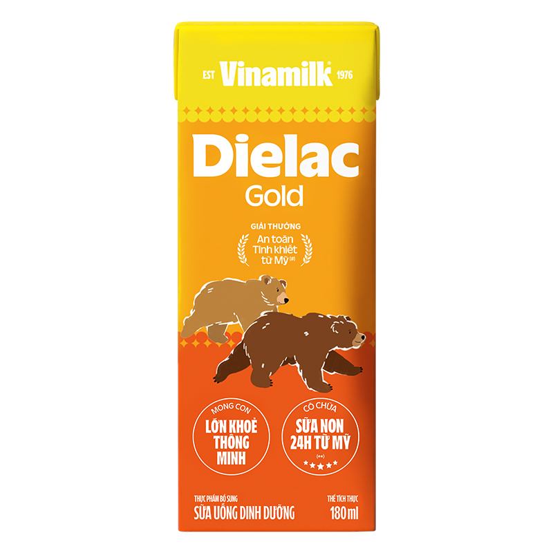 Thùng 48 hộp sữa non pha sẵn Dielac Gold 180 ml (từ 1 tuổi) 14