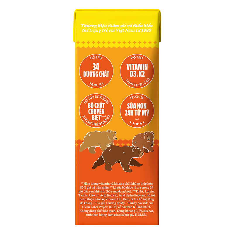 Thùng 48 hộp sữa non pha sẵn Dielac Gold 180 ml (từ 1 tuổi) 15