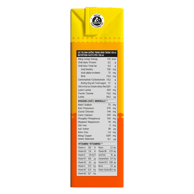 Thùng 48 hộp sữa non pha sẵn Dielac Gold 180 ml (từ 1 tuổi) 16