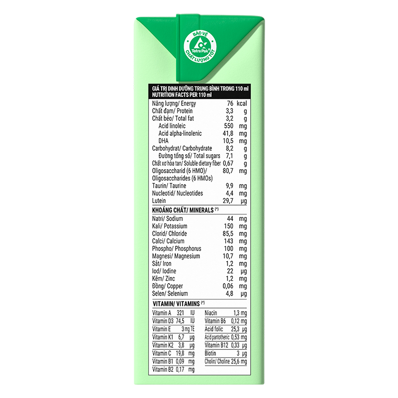 Lốc 4 hộp sữa non pha sẵn Optimum Colos 110 ml (từ 1 tuổi) - Giao mẫu ngẫu nhiên 7