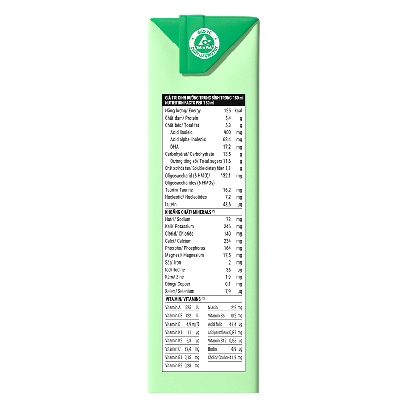 Lốc 4 hộp sữa non pha sẵn Optimum Colos 180 ml (từ 1 tuổi) - Giao bao bì ngẫu nhiên 7