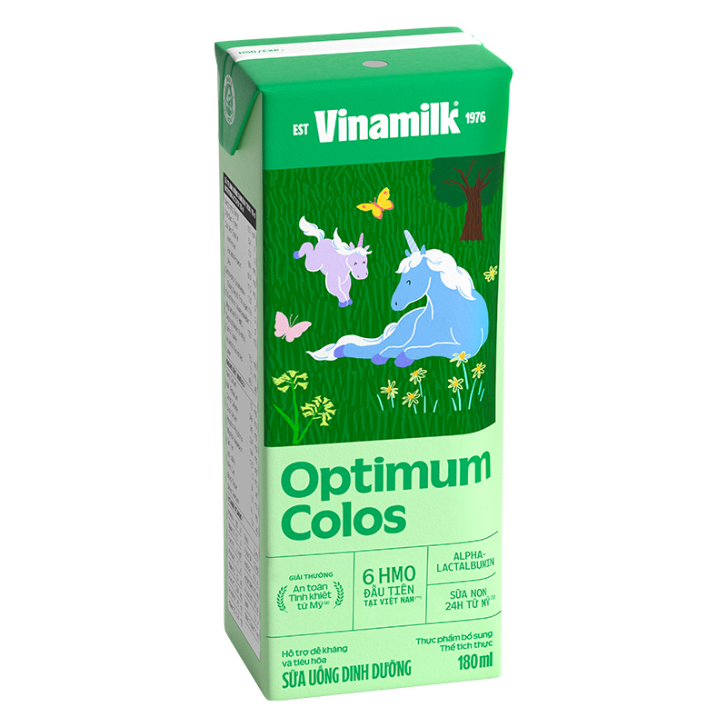 Lốc 4 hộp sữa non pha sẵn Optimum Colos 180 ml (từ 1 tuổi) - Giao bao bì ngẫu nhiên 17