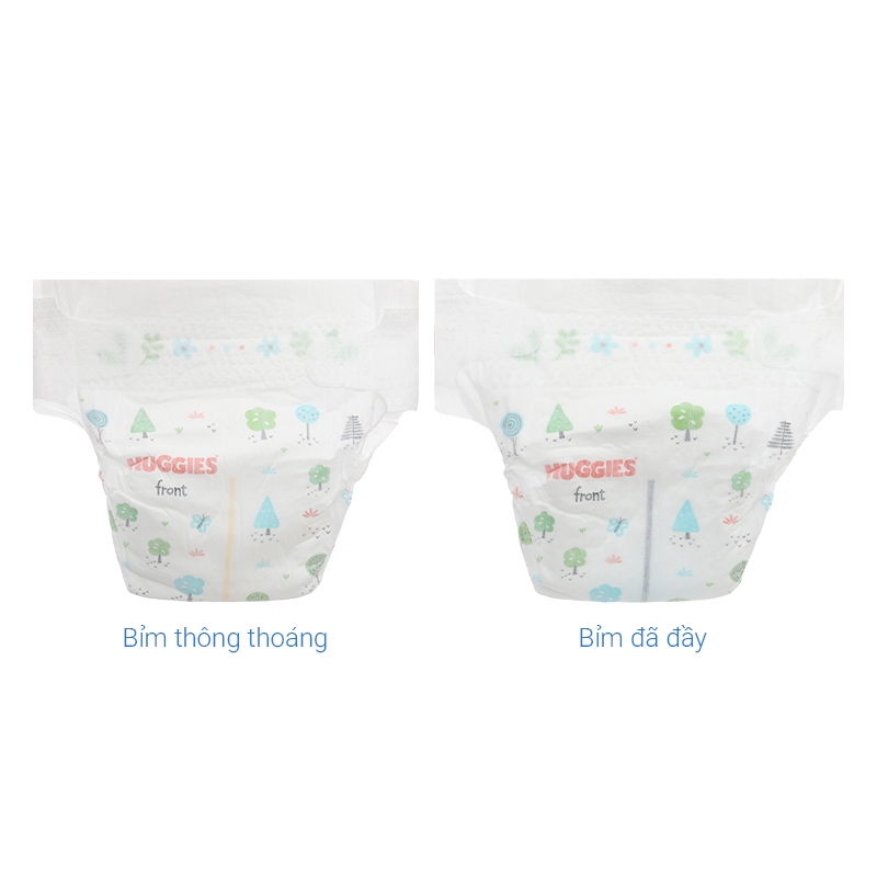 Combo 2 tã dán Huggies Platinum nature made siêu cao cấp size NB 60 miếng/bịch (Dưới 5 kg) - Giao bao bì ngẫu nhiên 28