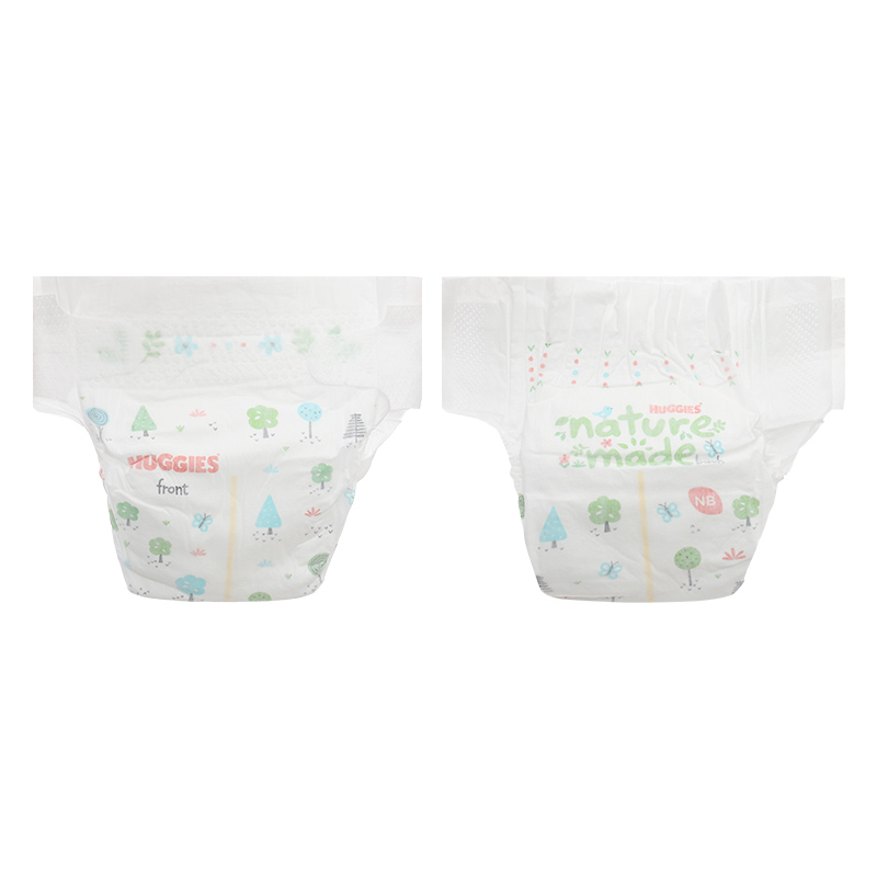 Combo 2 tã dán Huggies Platinum nature made siêu cao cấp size NB 60 miếng/bịch (Dưới 5 kg) - Giao bao bì ngẫu nhiên 22
