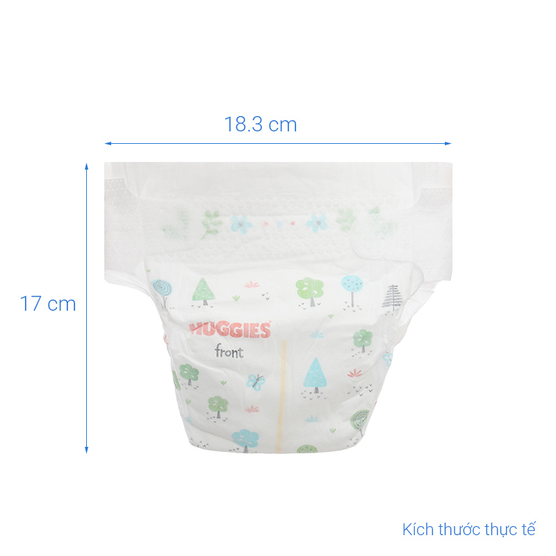 Combo 2 tã dán Huggies Platinum nature made siêu cao cấp size NB 60 miếng/bịch (Dưới 5 kg) - Giao bao bì ngẫu nhiên 23