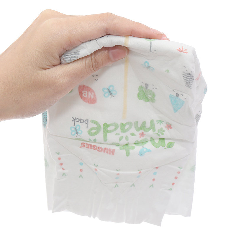 Combo 2 tã dán Huggies Platinum nature made siêu cao cấp size NB 60 miếng/bịch (Dưới 5 kg) - Giao bao bì ngẫu nhiên 25