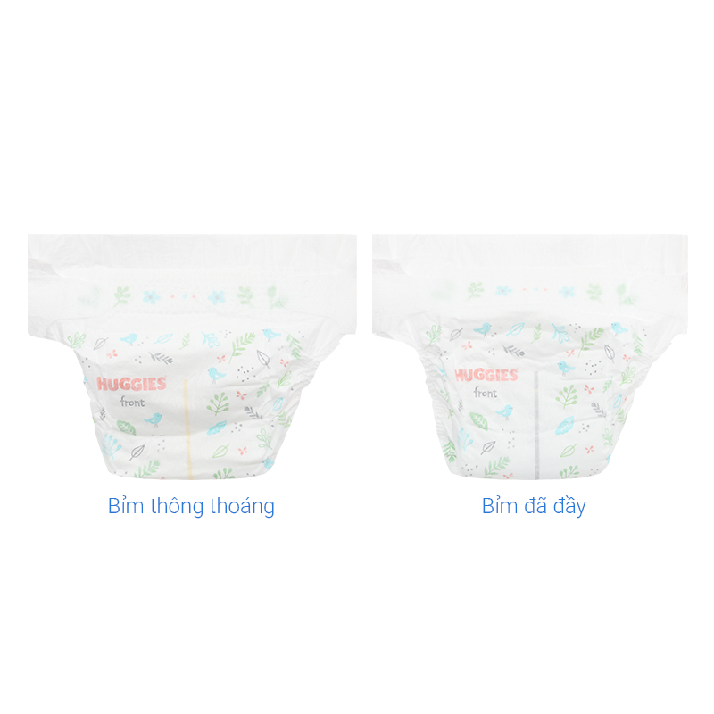 Combo 2 tã dán Huggies Platinum nature made siêu cao cấp size S 82 miếng/bịch (4 - 8 kg) - Giao bao bì ngẫu nhiên 24
