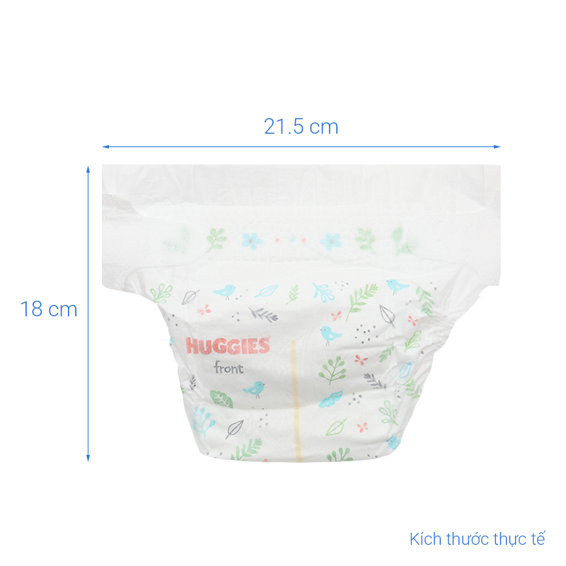 Combo 2 tã dán Huggies Platinum nature made siêu cao cấp size S 82 miếng/bịch (4 - 8 kg) - Giao bao bì ngẫu nhiên 19