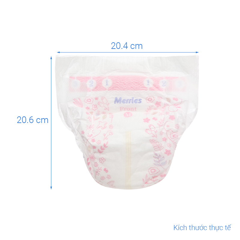 Tã dán Merries First Premium size M 48 miếng (6 - 11 kg) 7