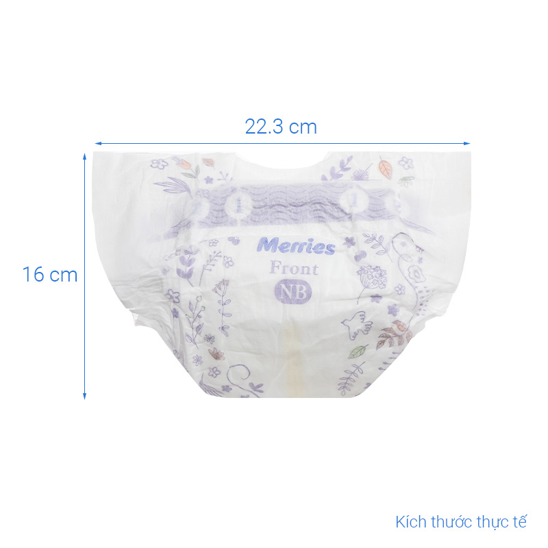 Tã dán Merries First Premium size M 48 miếng (6 - 11 kg) 21