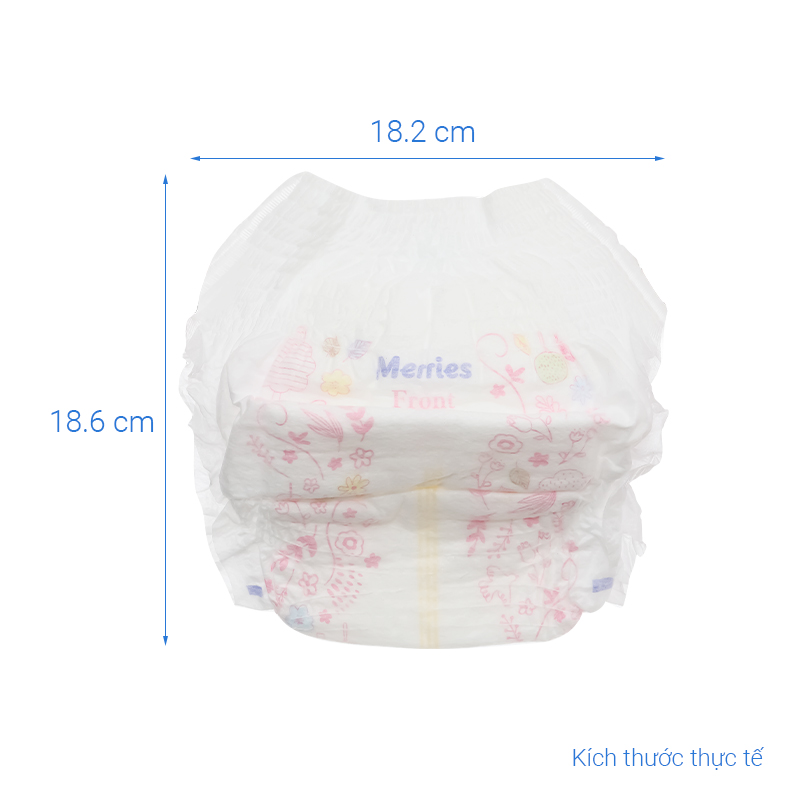 Tã quần Merries First Premium size L 40 miếng (9 - 14 kg) 14