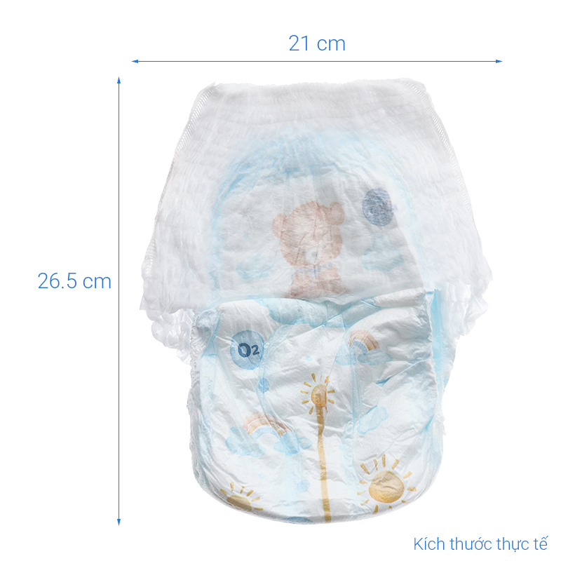 Tã quần Molfix Oxy size XXXL 22 + 6 miếng (20 - 35 kg) 7
