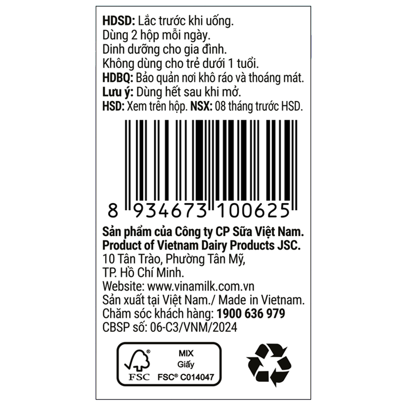 Lốc 4 hộp sữa non pha sẵn Dielac Grow Plus 180 ml (từ 1 tuổi) - Giao bao bì ngẫu nhiên 25