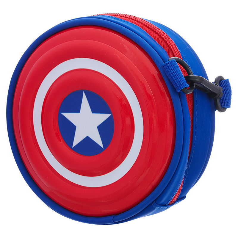 Túi đeo cho bé mẫu giáo 3L khiên Captain 02TXA đỏ 3