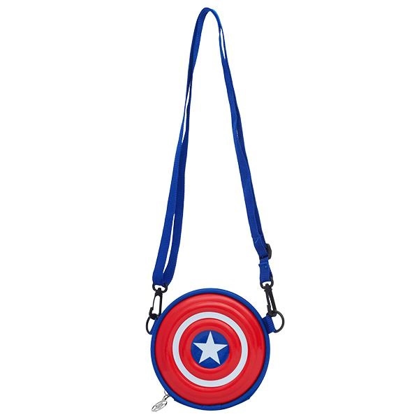 Túi đeo cho bé mẫu giáo 3L khiên Captain 02TXA đỏ - AVAKids.com