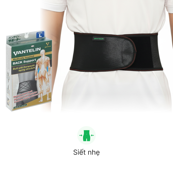 Đai lưng - cột sống Vantelin Back Support size L