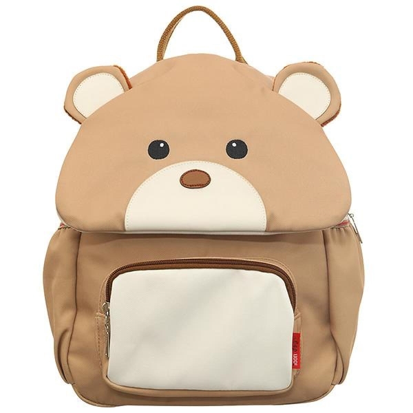 Balo cho bé mẫu giáo Ioon PANNA8 gấu hộp E2537 nâu - AVAKids.com