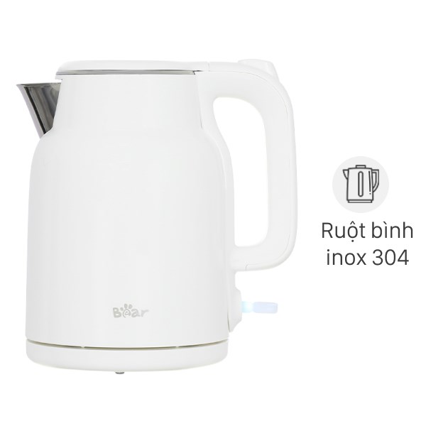 Bình đun siêu tốc Bear 1.5 lít BEK-E153W2 giá tốt - AVAKids.com