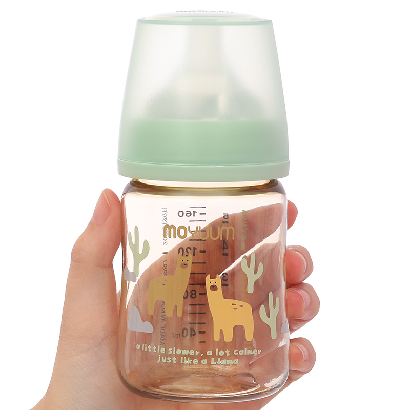 Bình sữa nhựa PPSU Moyuum cổ rộng All In One Bottle 170 ml - Lạc đà (0 - 3 tháng) 8